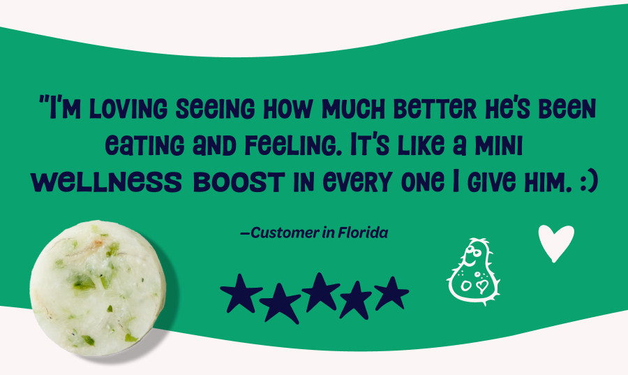 Puppops, Frozen Supplements Customer Review